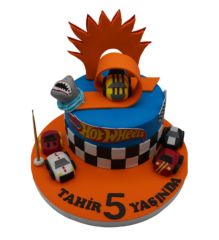 Hot Wheels pasta, doğum günü pasta, çocuk doğum günü pasta